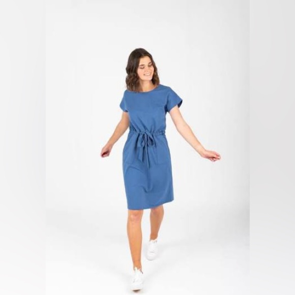 Piper and Scoot Casa Cinched Dress in Black Size XXL